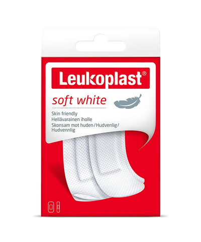Leukoplast<sup>®</sup> Soft White Asortate <br> 20 buc. diverse mărimi